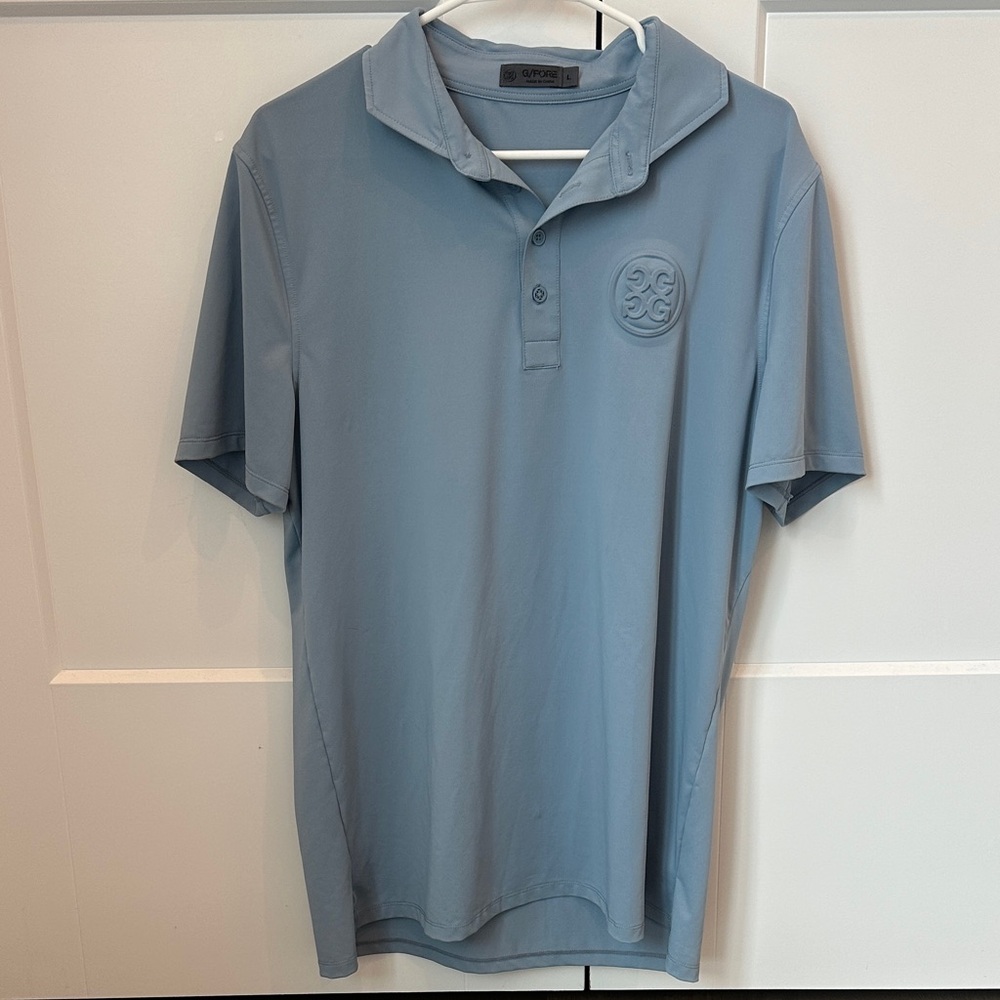 G/FORE Light Blue Polo Shirt